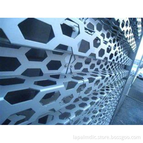 Hexagonal Perforated Metal Screen,Perforated Decorative Met